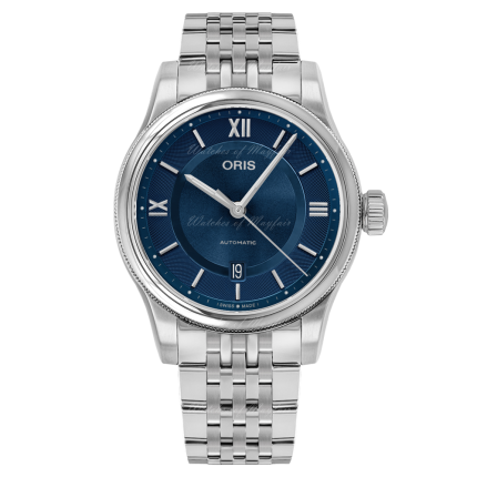 01 733 7719 4075-07 8 20 10 | Oris Classic Date Steel Automatic 42 mm watch. Buy Online