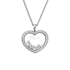 Chopard Happy Diamonds Icons White Gold Diamond Pendant 79A039-1201