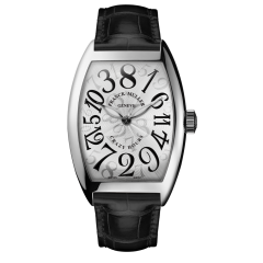 Franck Muller Crazy Hours Platinum 45 x 32 mm 5850 CH-PT-SIL BLK | Watches of Mayfair
