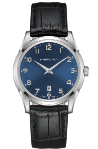 H38511743 | Hamilton Jazzmaster Thinline Quartz 42mm watch. Buy Online
