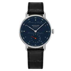 1110 | Nomos Metro Neomatik Midnight Blue Automatic Pin Buckle 35mm watch. Buy Online