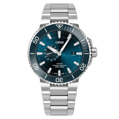 01 743 7733 4155-07 8 24 05PEB | Oris Aquis Small Second Automatic 45.5 mm watch. Buy Online