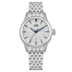 01 561 7687 4031-07 8 14 77 | Oris Artelier Date Diamonds Steel Automatic 31 mm watch. Buy Online
