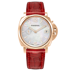 PAM01280 | Panerai Piccolo Due MadrePerla 38 mm watch. Buy Online