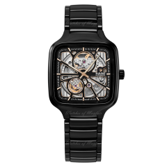 R27086162 | Rado True Square Automatic Open Heart 38 mm watch. Buy Online