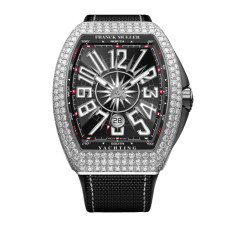  Franck Muller Vanguard Yachting Diamonds 44 x 53.7 mm V 45 SC DT YACHT D (NR) OG BLK BLK